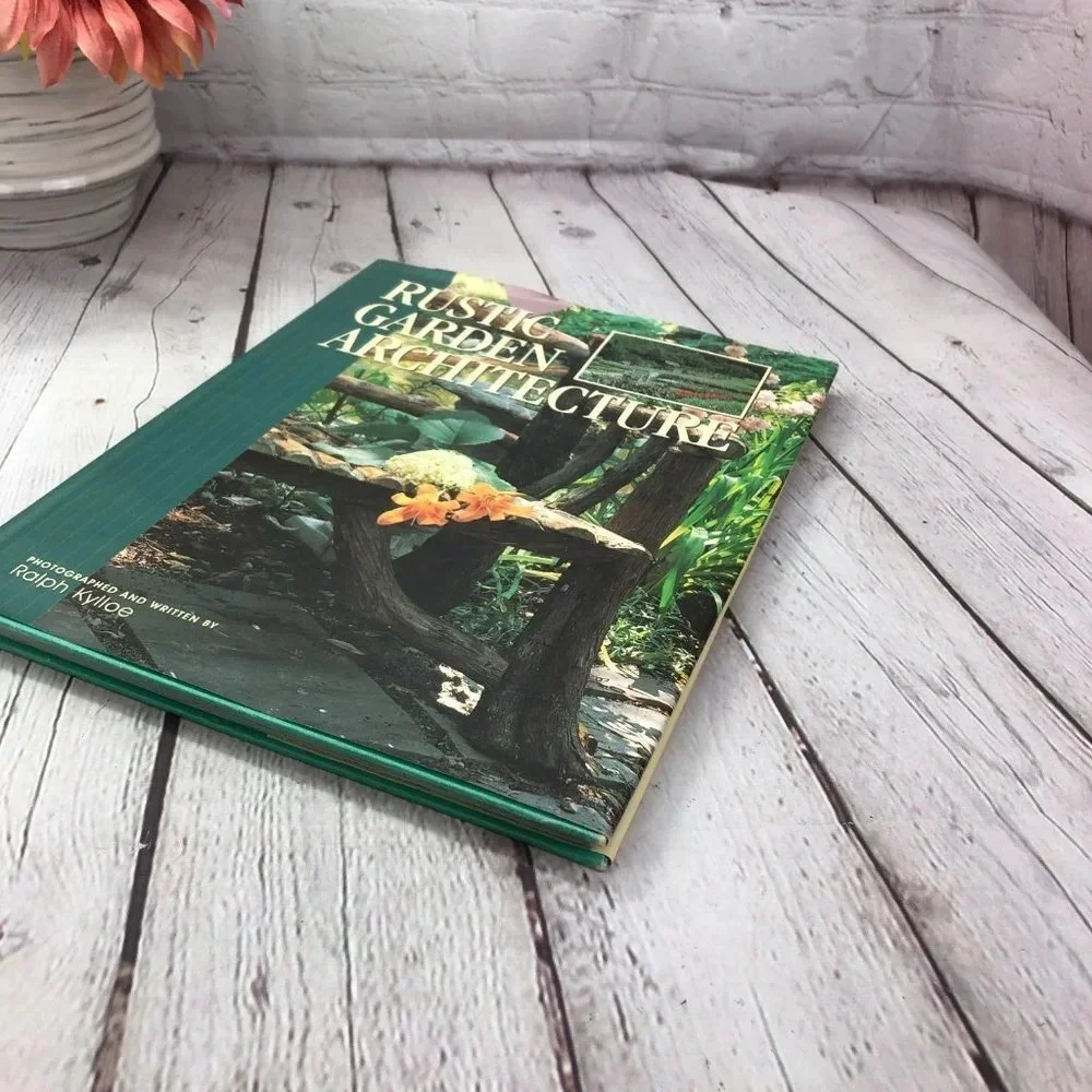 vintage rustic garden architecture book 1997